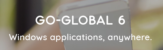 Go-Global 6. Windows applications, anywhere